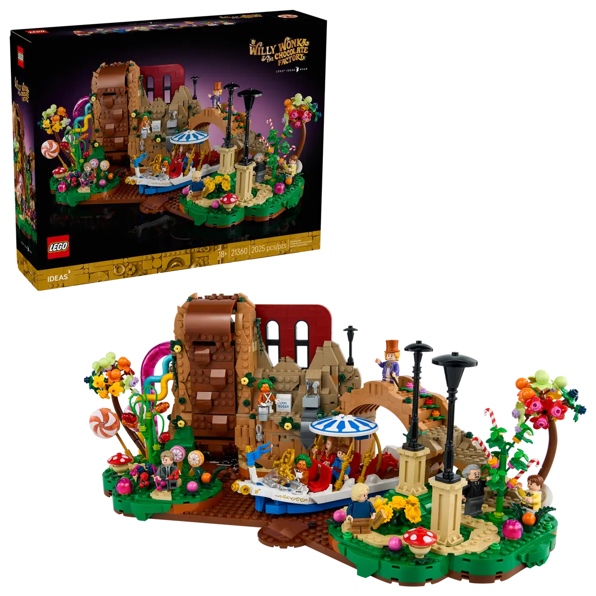 Willy Wonka et la chocolaterie (21360)